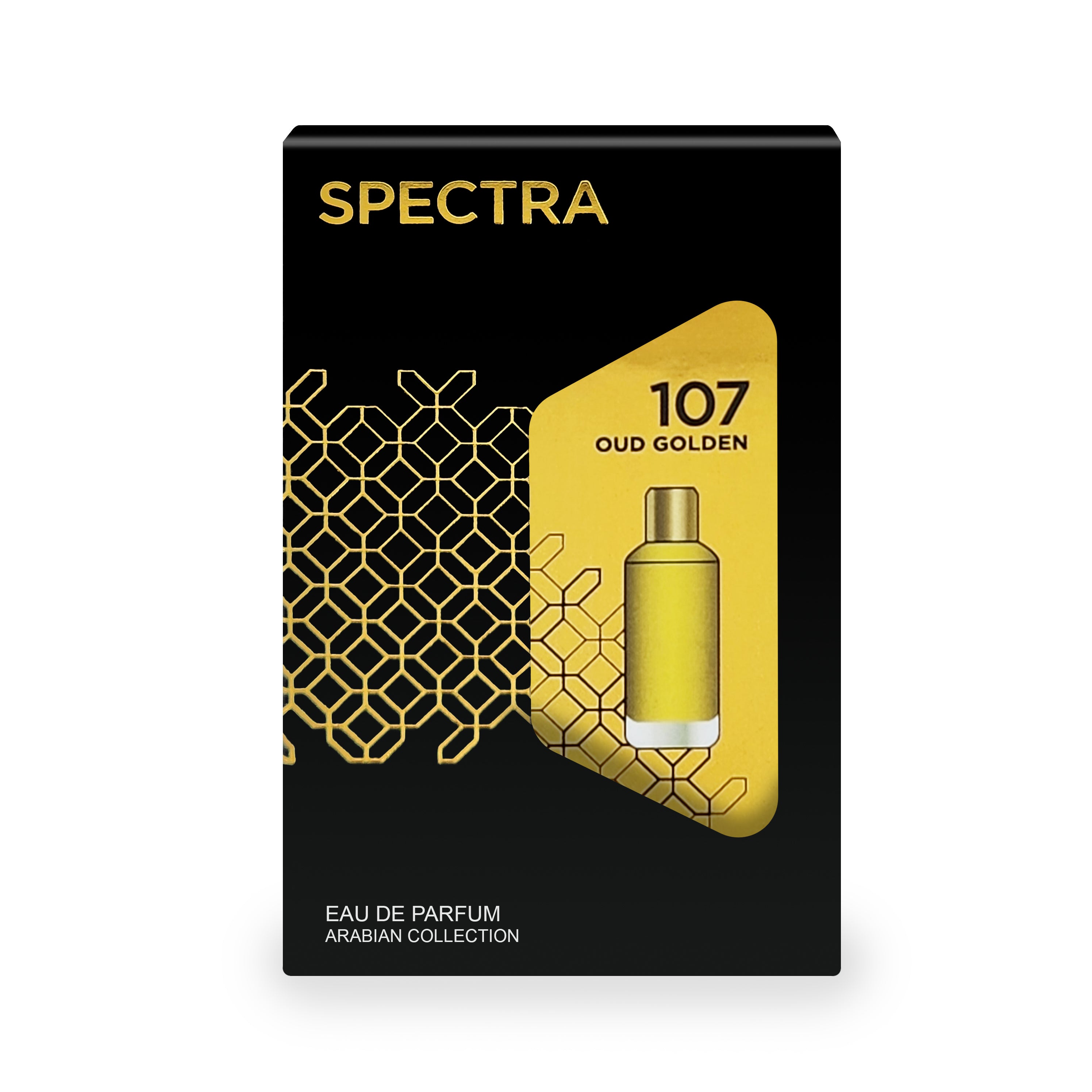 Pocket Arabian 107 Oud Golden Eau De Parfum Unisex Perfume – 18ml