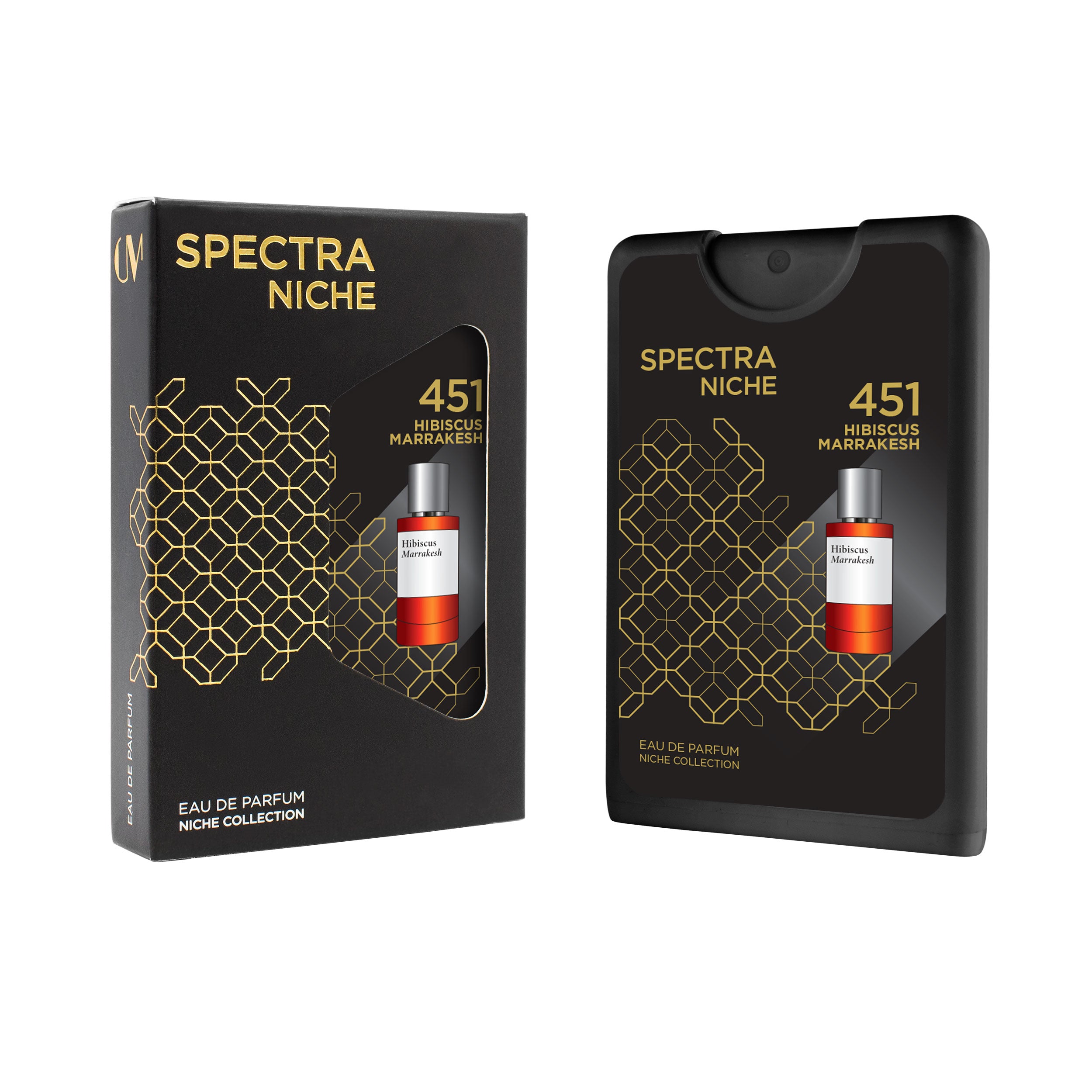 Spectra Pocket Niche 451 Hibiscus Marrakesh EDP Unisex Perfume – 18ml