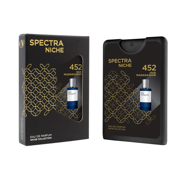 Spectra Pocket Niche 452 Oud Madaskar eau de parfum unisex, 18ml