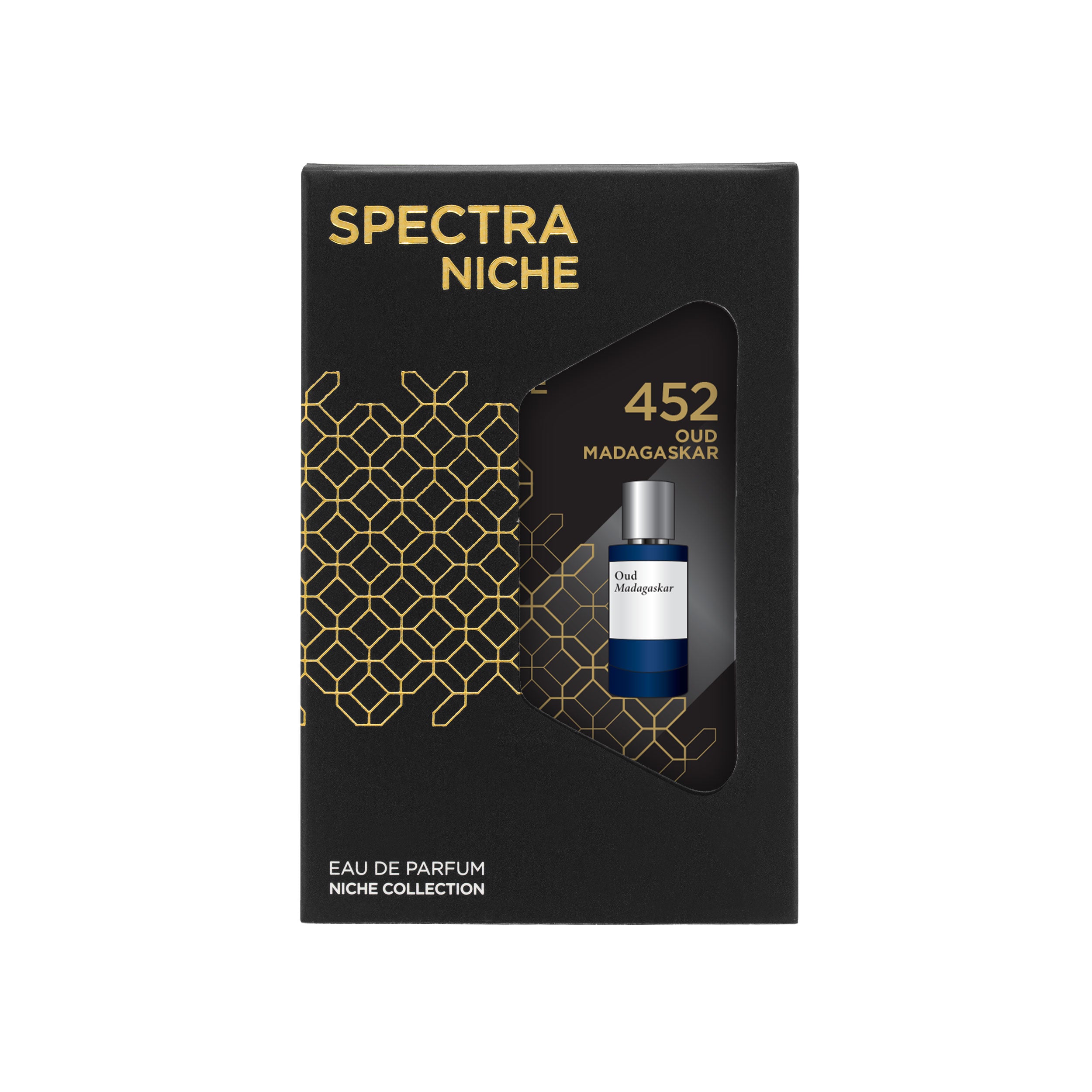 Spectra Pocket Niche 452 Oud Madaskar EDP Unisex Perfume – 18ml