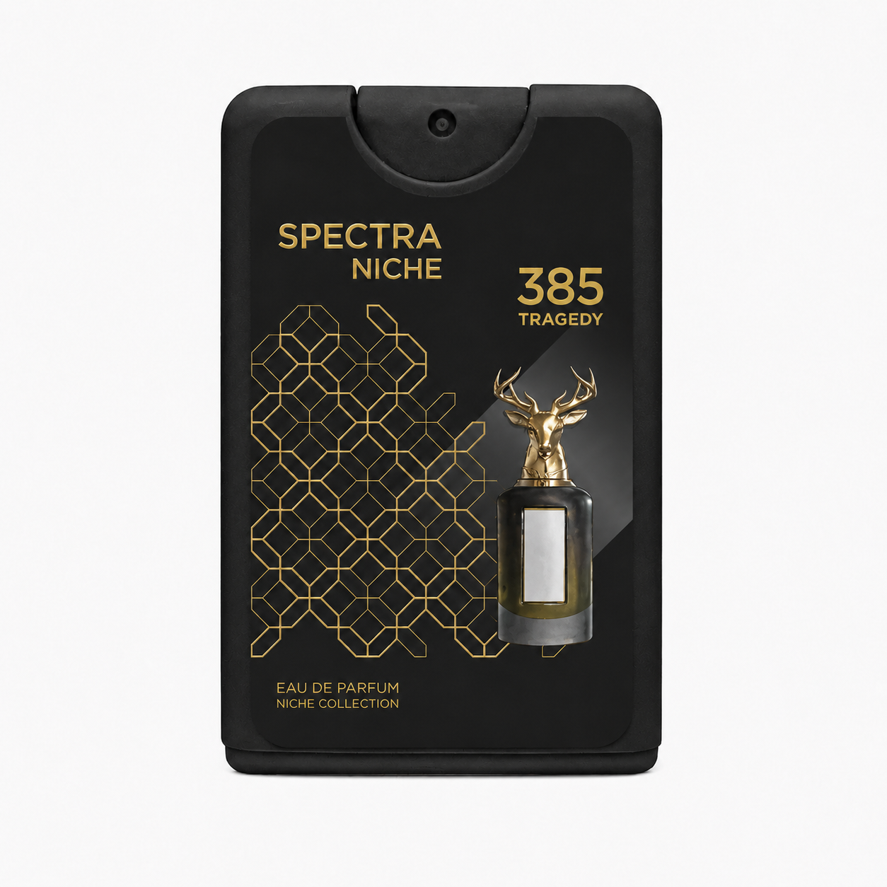 Spectra Pocket Niche 385 Tragedy EDP Unisex Perfume – 18ml
