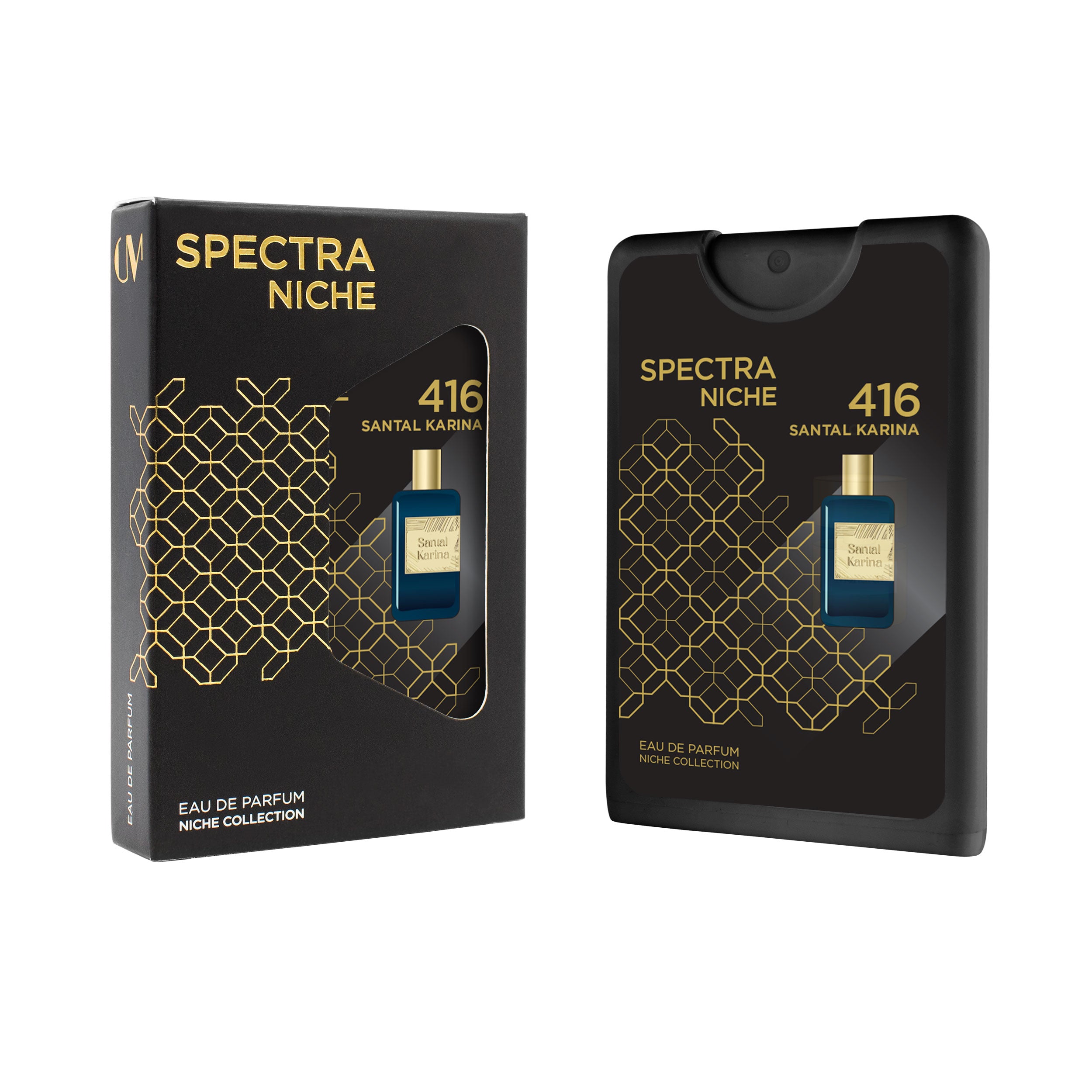 Spectra Pocket Niche 416 Santal Karina EDP Unisex Perfume – 18ml