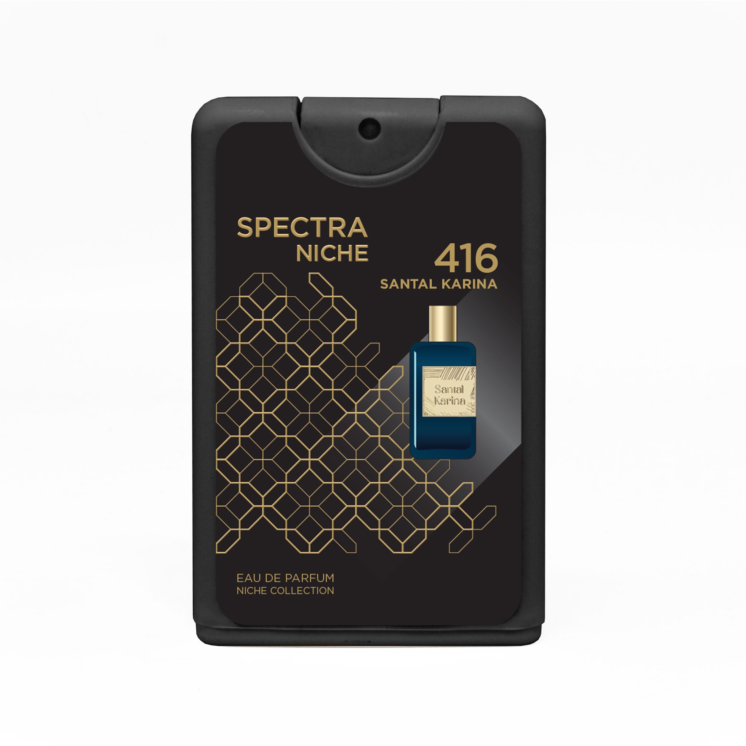 Spectra Pocket Niche 416 Santal Karina EDP Unisex Perfume – 18ml
