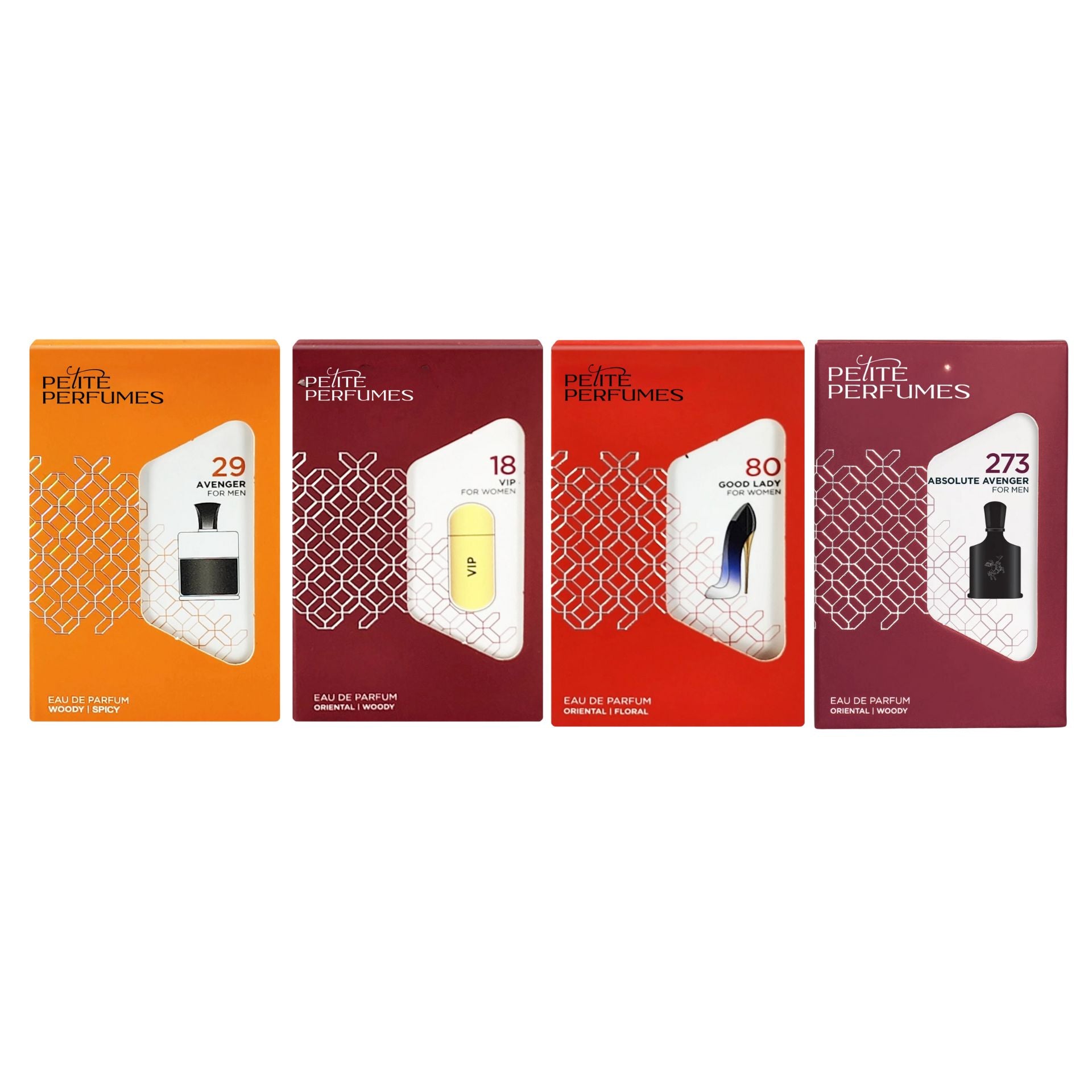 Choose Four Perfumes From Inspired By Collection