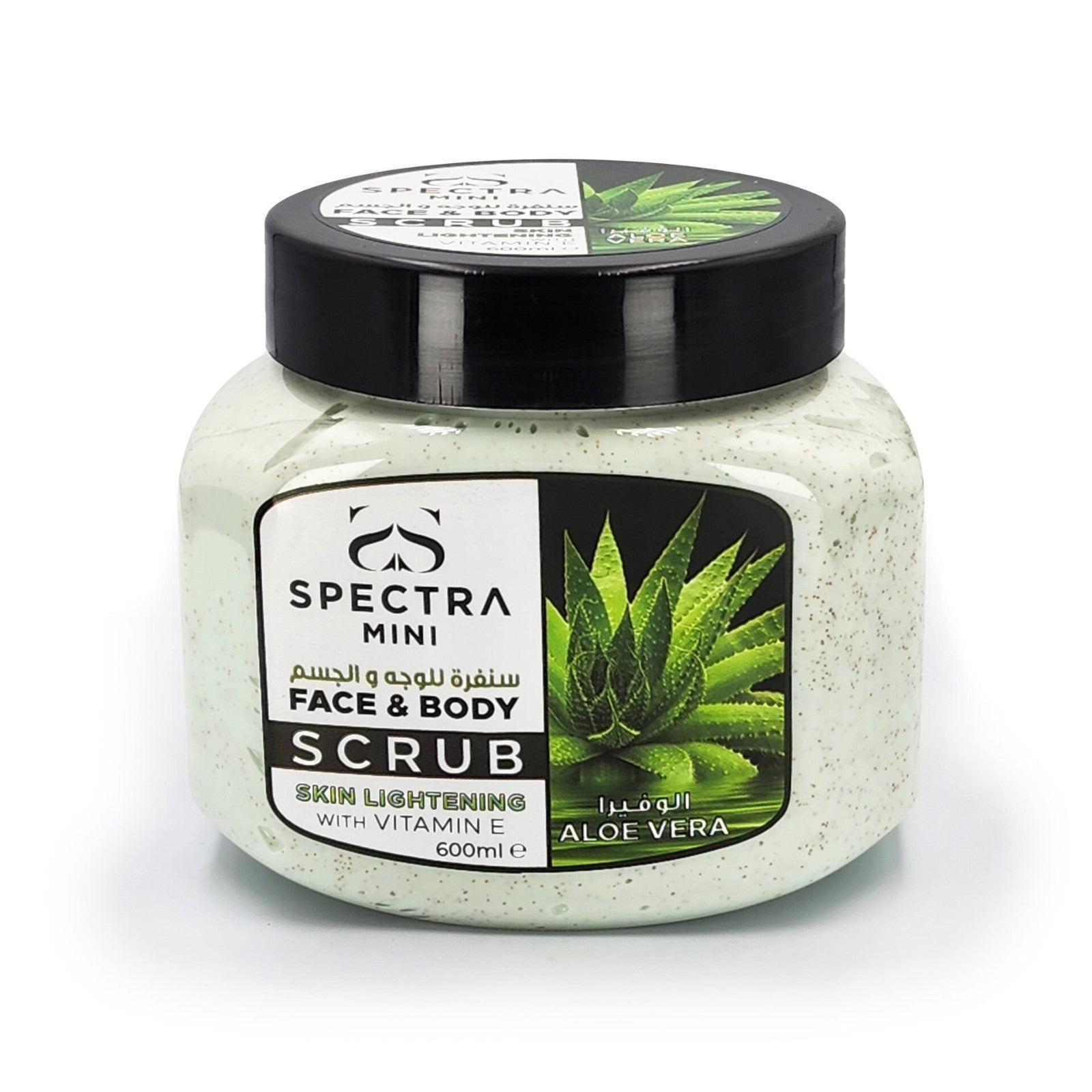 Spectra Mini Face & Body Scrub – Aloe Vera 600ml